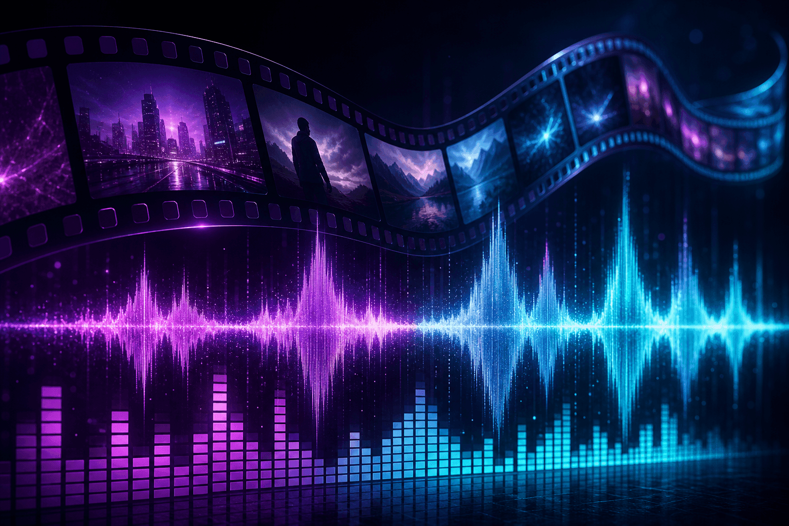 Audio-ready AI video output for sound-led editing workflows