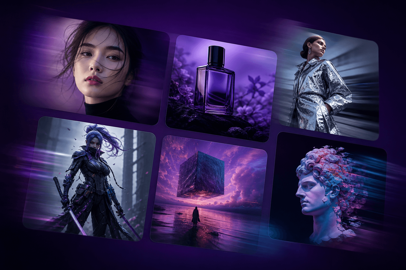 Creator-ready scenes from portraits products and concept art